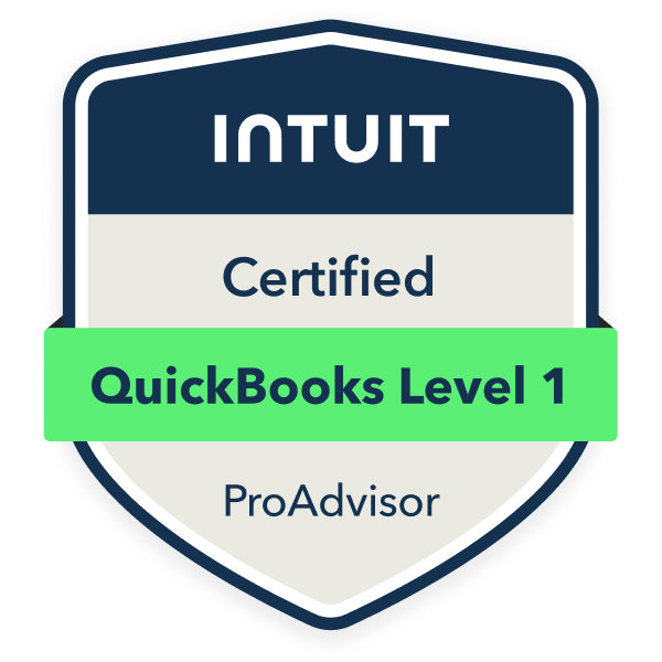 QuickBooks Level 1